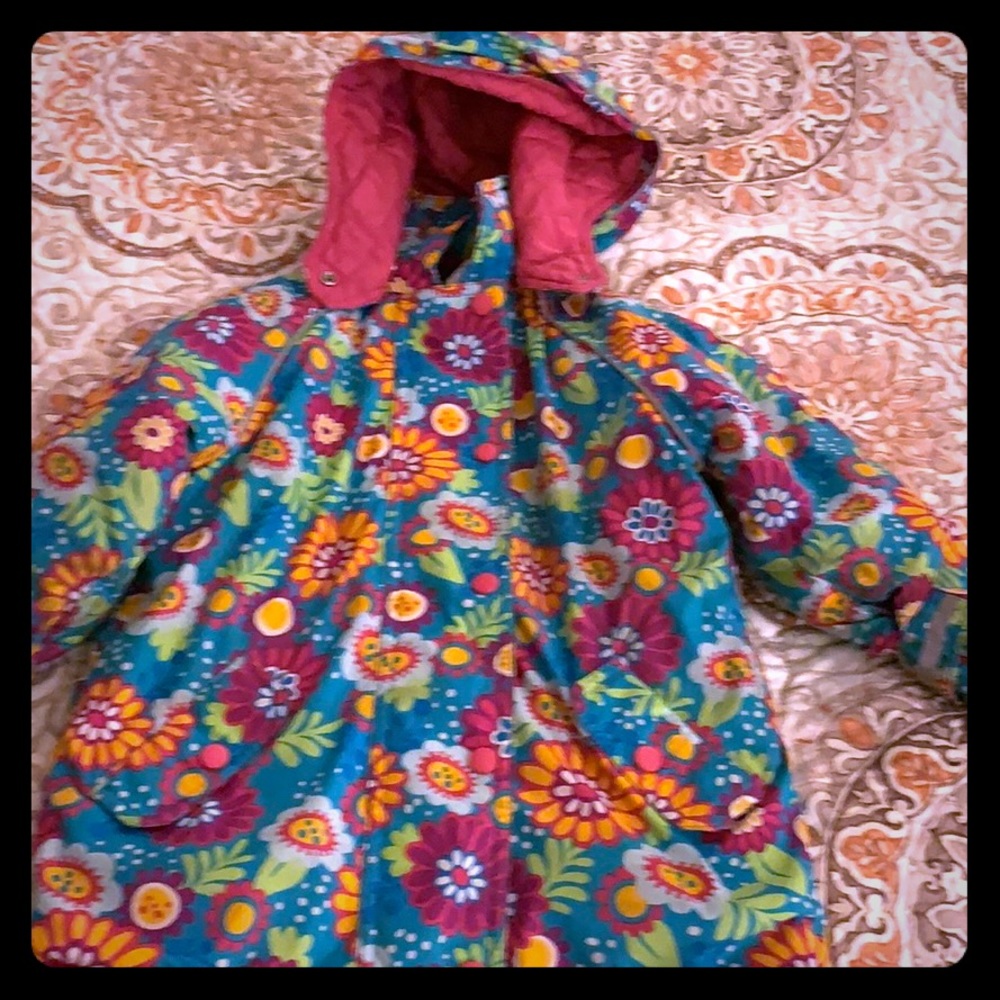 Hanna Anderson Girls Coat Size 4